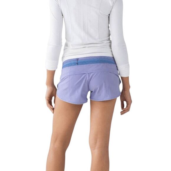 LULULEMON ATHLETICA Speed Short '4-Way Stretch Size 8 - Picture 3 of 6